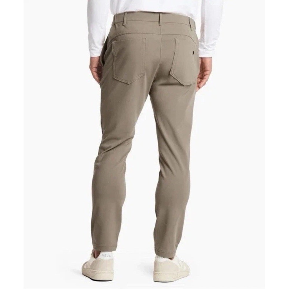 Public Rec Gamechanger Mens Chino Pants Ash Beige 40x32‎ Stretch Golf Travel